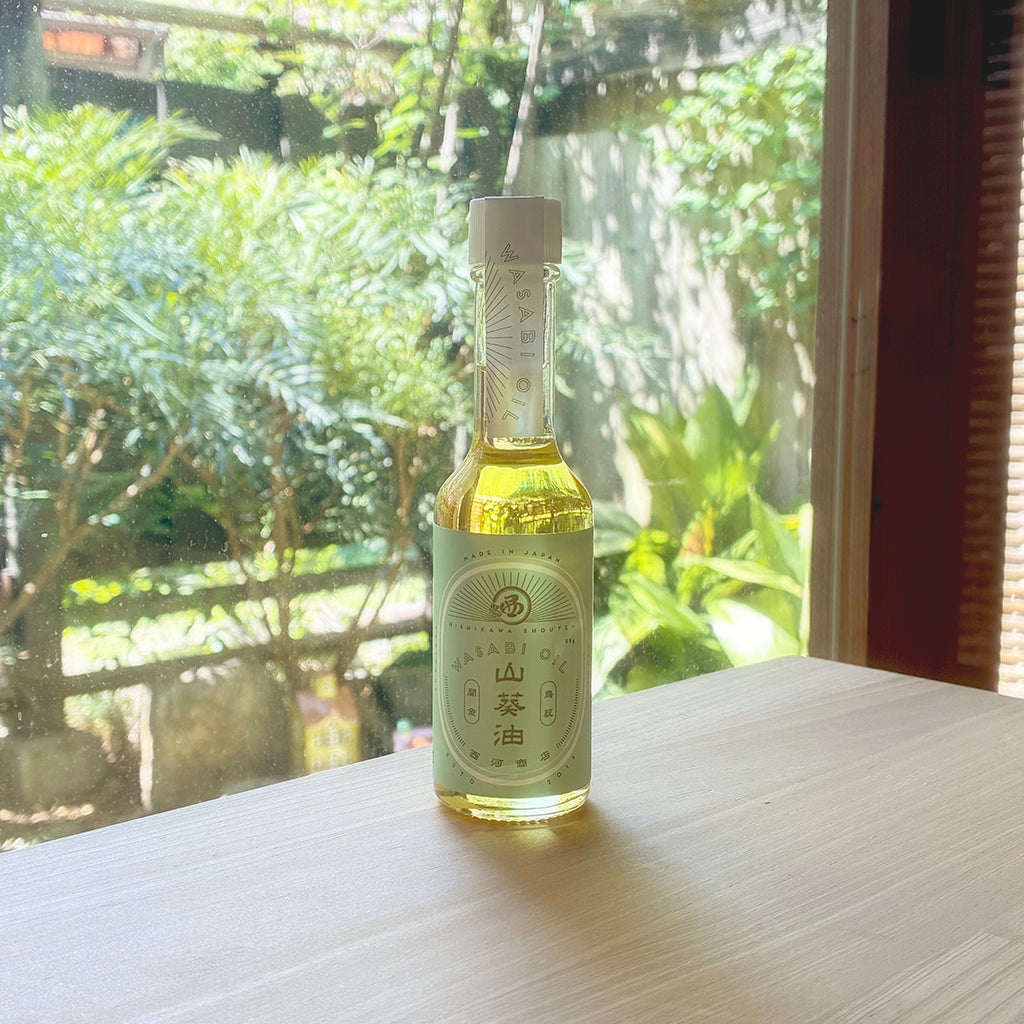 西河商店のわさびオイル