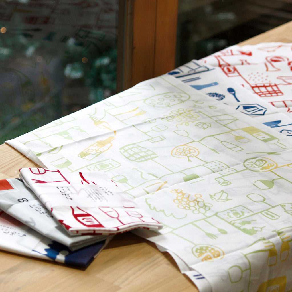 にじゆら手ぬぐい