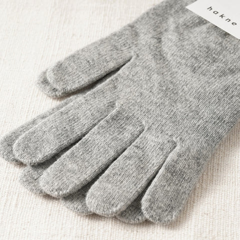 ＜hakne＞質がよくてシンプルな手袋 ウルグアイウールグローブ（HK0117）