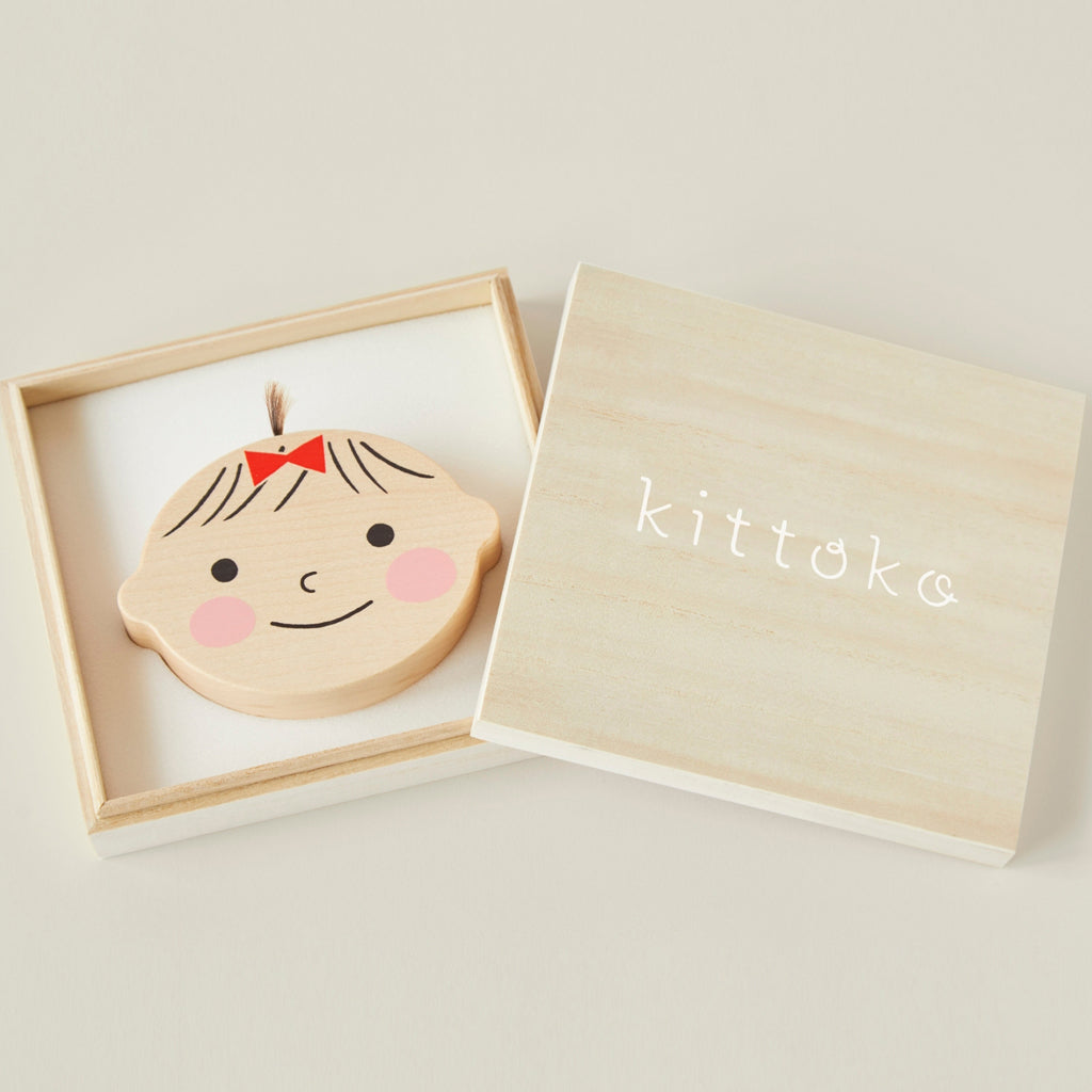 【名入れ可】赤ちゃんの最初の髪の毛をかわいく残せる「kittoko（きっとこ）」